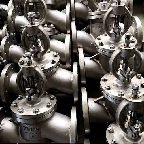 شیر فلکه سوزنی استیل DN150